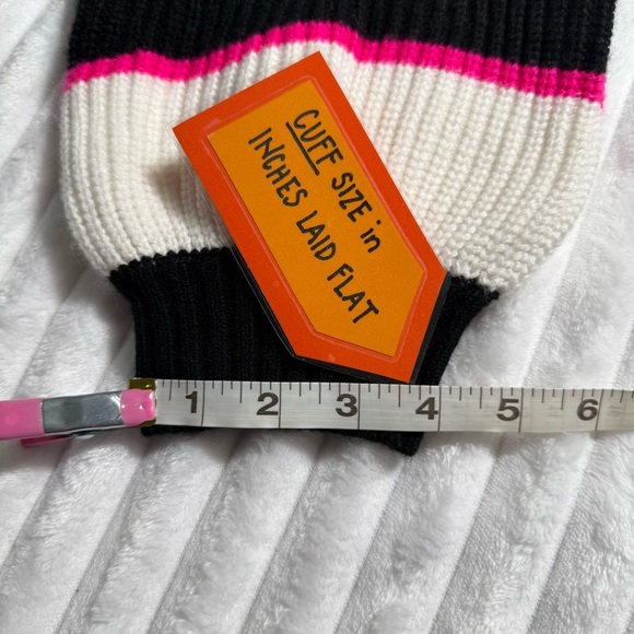 Torrid size 2 Striped Sweater with 'Je t'aime' Embroidery - Picture 8 of 11